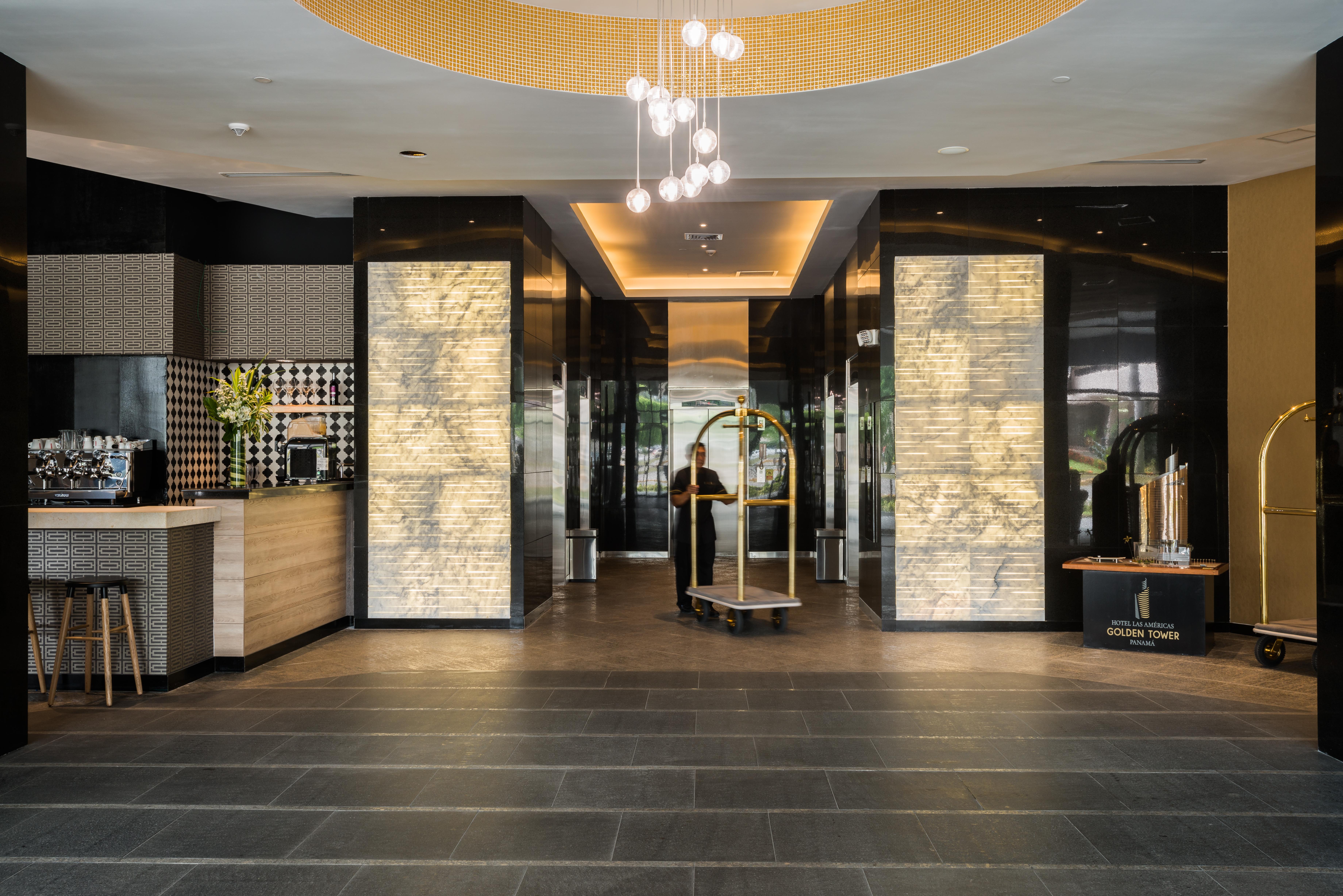 Hotel Las Americas Golden Tower Panama Luaran gambar Lobby