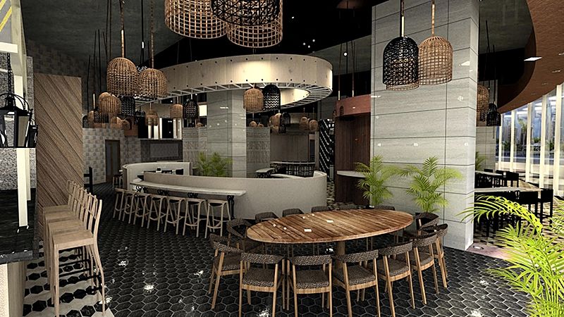 Hotel Las Americas Golden Tower Panama Luaran gambar Interior of the restaurant