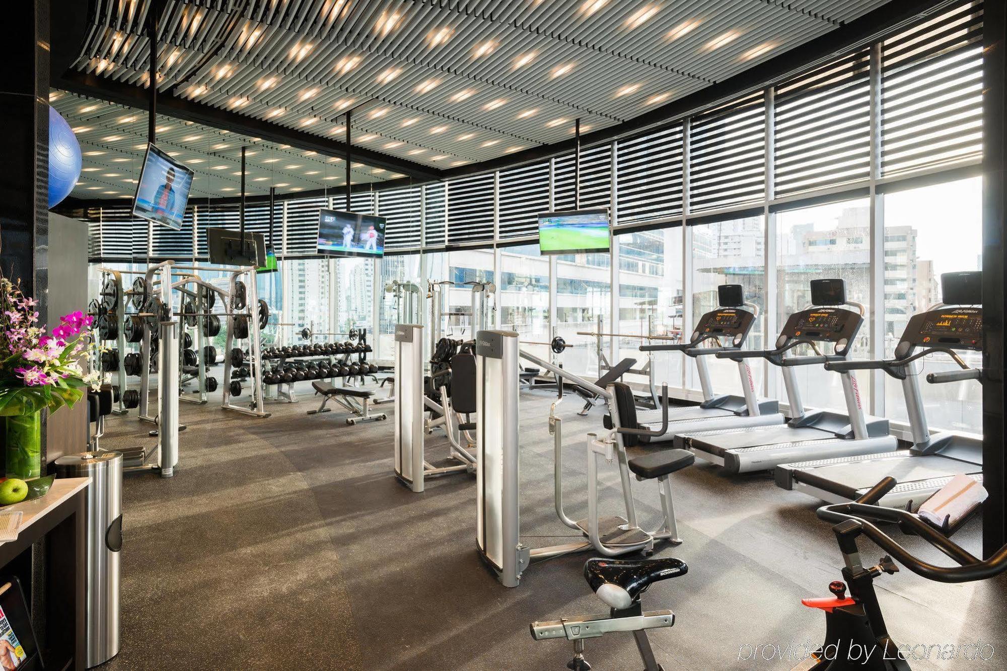 Hotel Las Americas Golden Tower Panama Luaran gambar 3D rendering of a gym