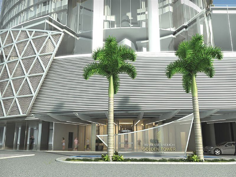 Hotel Las Americas Golden Tower Panama Luaran gambar The main entrance of the hotel