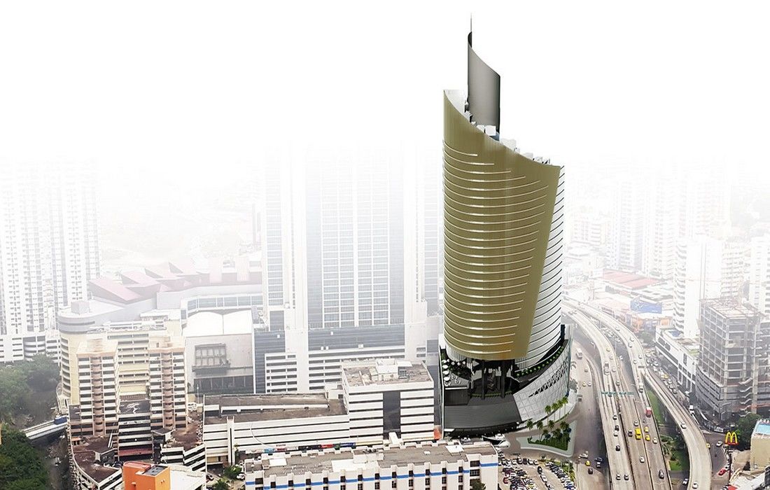 Hotel Las Americas Golden Tower Panama Luaran gambar The proposed tower