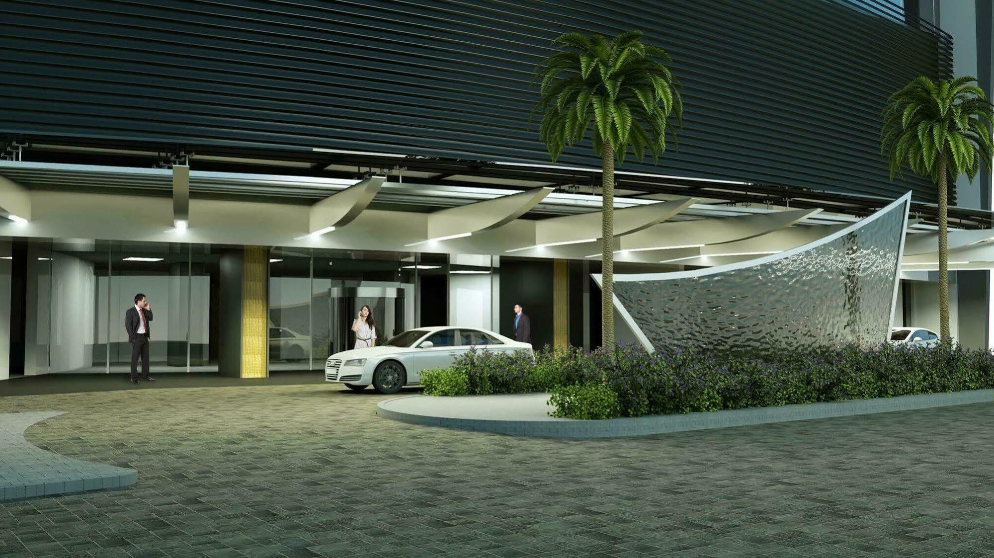 Hotel Las Americas Golden Tower Panama Luaran gambar The entrance of the hotel