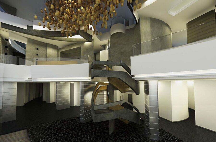 Hotel Las Americas Golden Tower Panama Luaran gambar Interior of the hotel